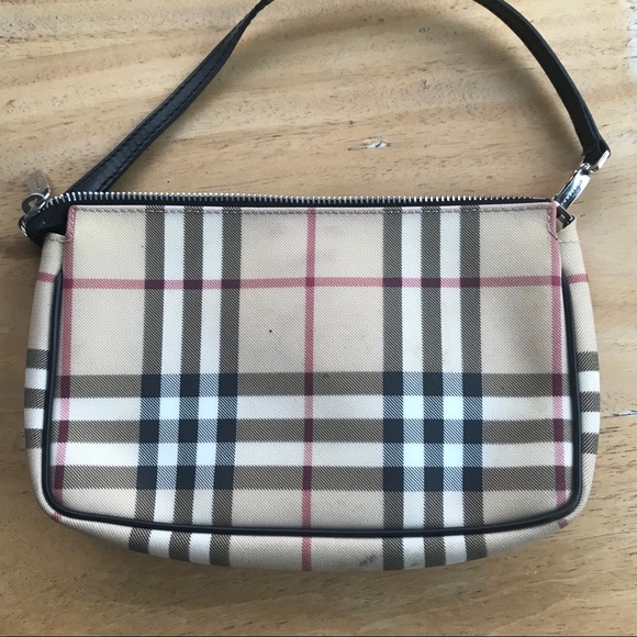 Burberry Handbags - Burberry Tartan Clutch
